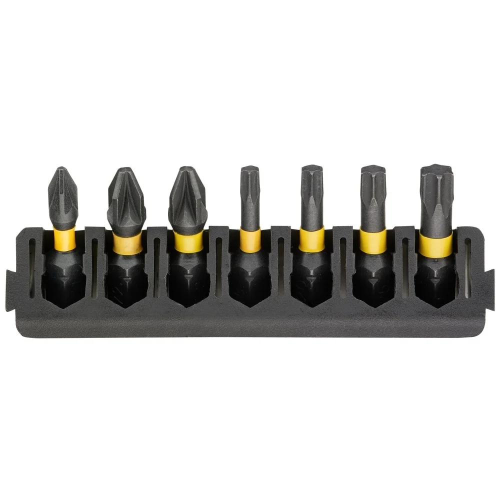 DeWALT 25мм PZ TX комплект FLEXTORQ 7шт.