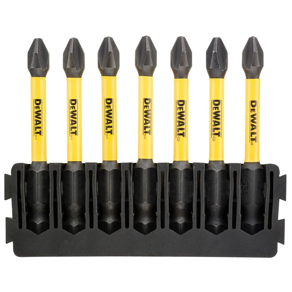 DeWALT 57mm PH2 комплект FLEXTORQ 7шт.