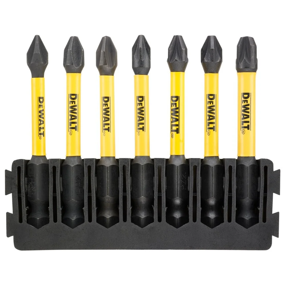 DeWALT 57мм PH PZ комплект FLEXTORQ 7шт.
