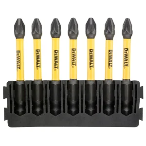 DeWALT 57мм PZ2 бита FLEXTORQ 7шт.