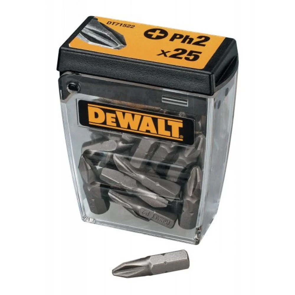 DeWALT PH2 25мм насадки 25шт.
