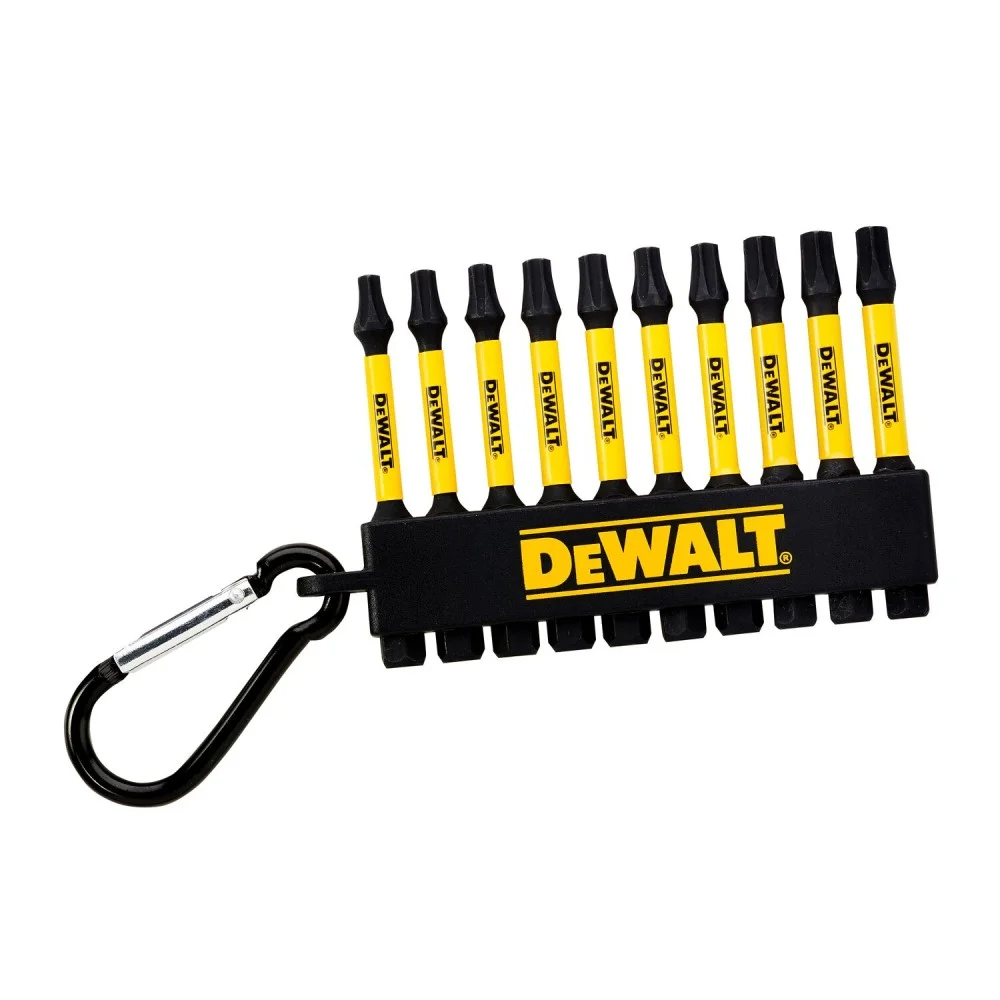 DeWALT Насадки T20, T25, T30 57мм Импульс 10шт. (брелок)