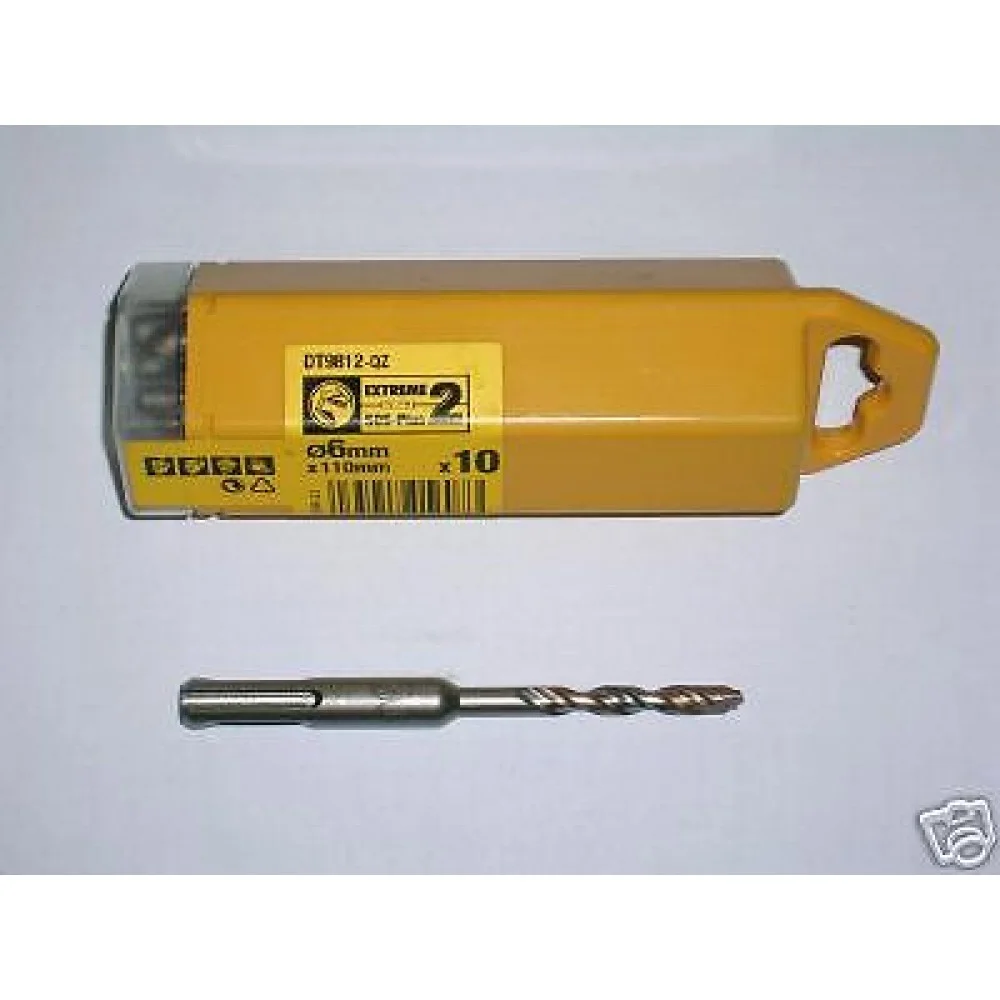 DeWALT Urbis для бетона, SDS+ EXTREME 6x110мм (10 шт.)