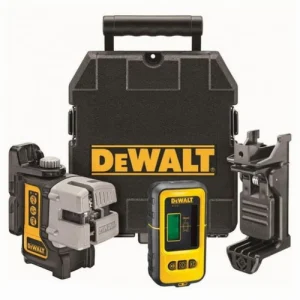 DeWALT Krustlīniju lāzera līmeņrādis Multi Line ar detektoru