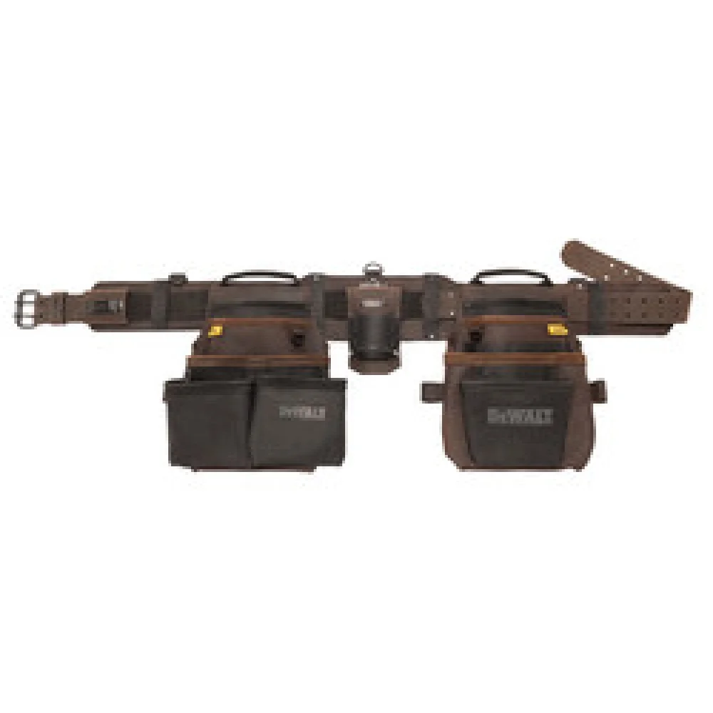DeWALT PRO Leather Belt with Tool Pouch