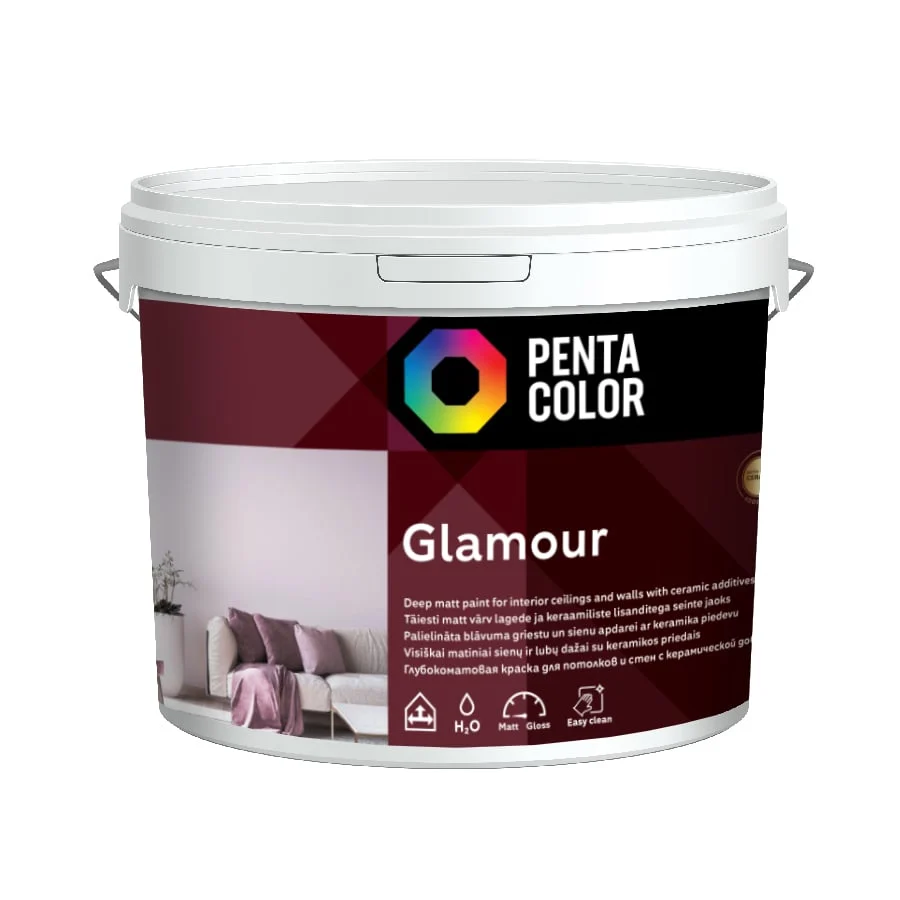 KRĀSA DISPERSIJAS PENTACOLOR GLAMOUR 3L