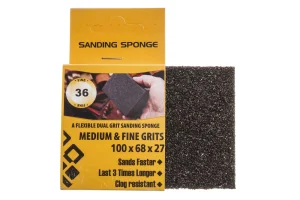 SANDING SPONGE 100X68X27MM 36