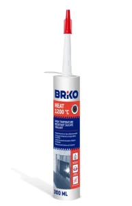 ГЕРМЕТИК БРИКО HEAT 1200C 300ML