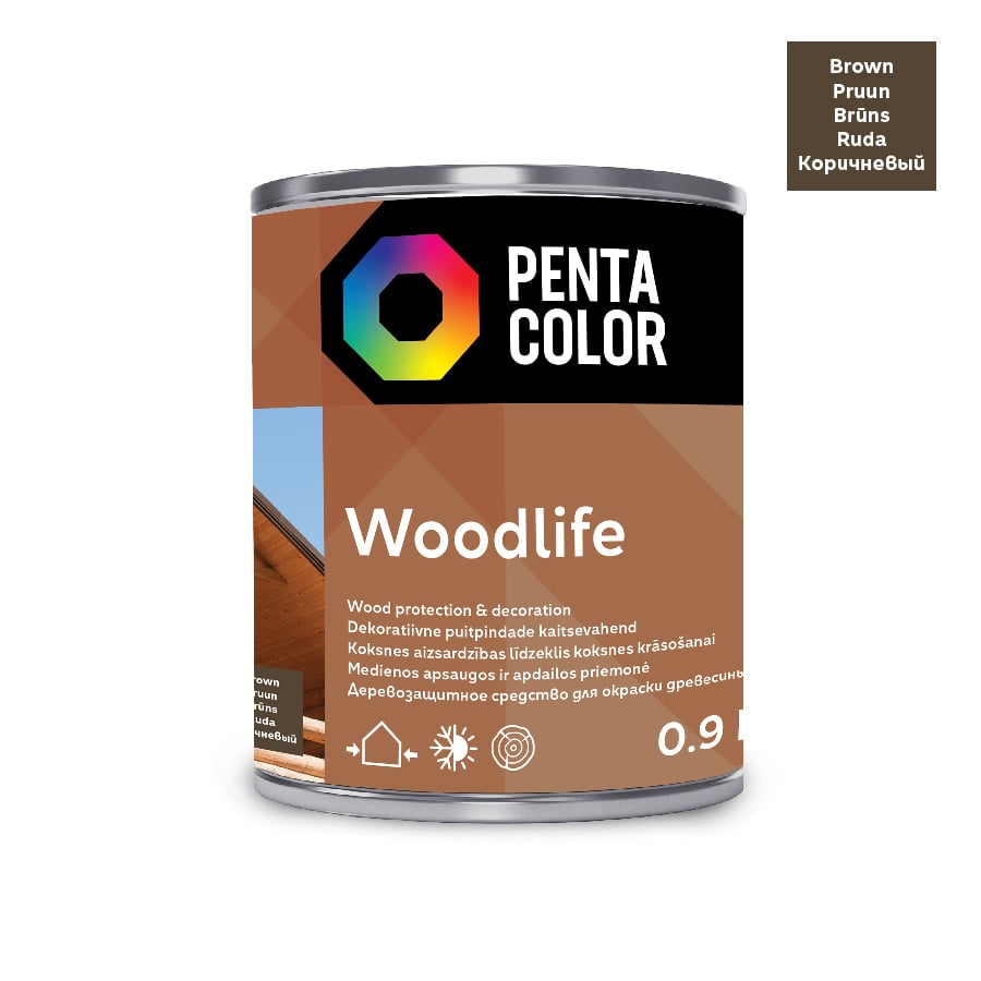IMPREGNANT WOODLIFE RUDAS 0.9 L