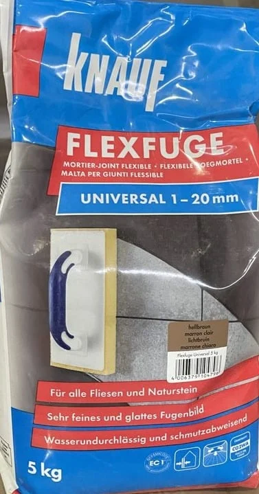 ŠUVOTĀJS KNAUF FLEXFUGE GAIŠI BRŪNS 5KG
