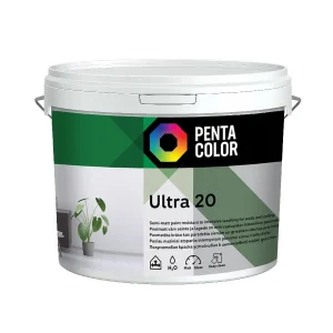 KRĀSA DISPERSIJAS ULTRA 20 BALTA 3 L