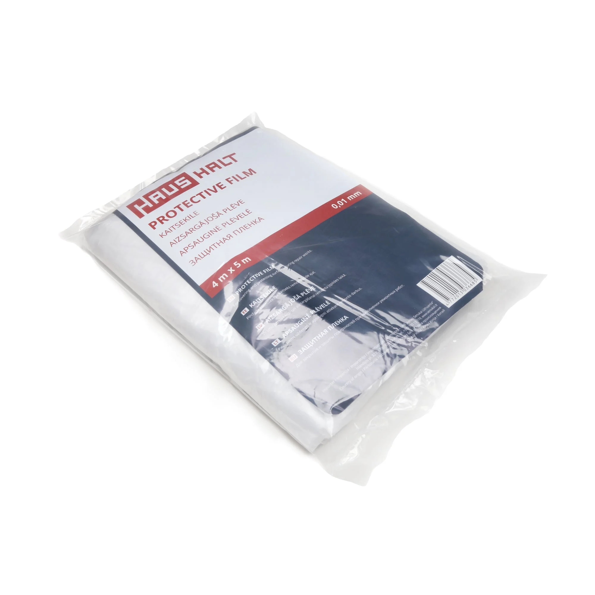 PROTECTIVE FILM HAUSHALT 4X5M 0.01MM