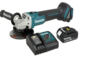 ANGLE GRINDER DGA506Z 18V 3AH+CHARGE.