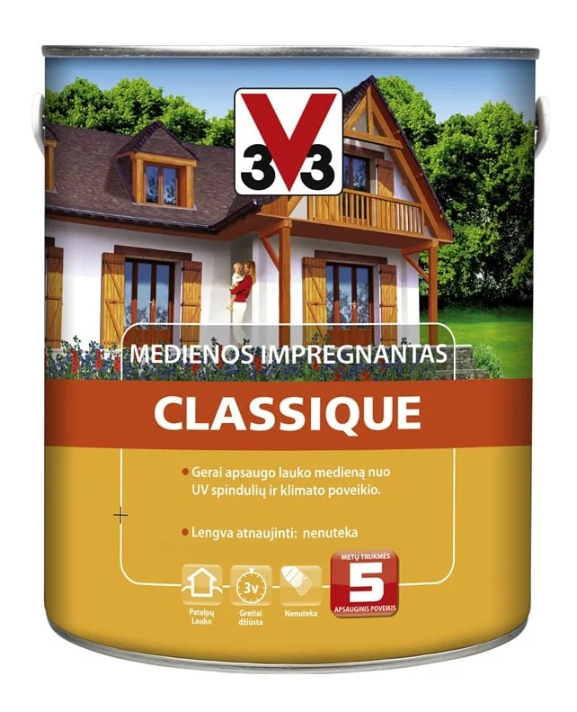 IMPREGNANTS CLASSIQUE СВЕТЛЫЙ ДУБ 2,5 Л