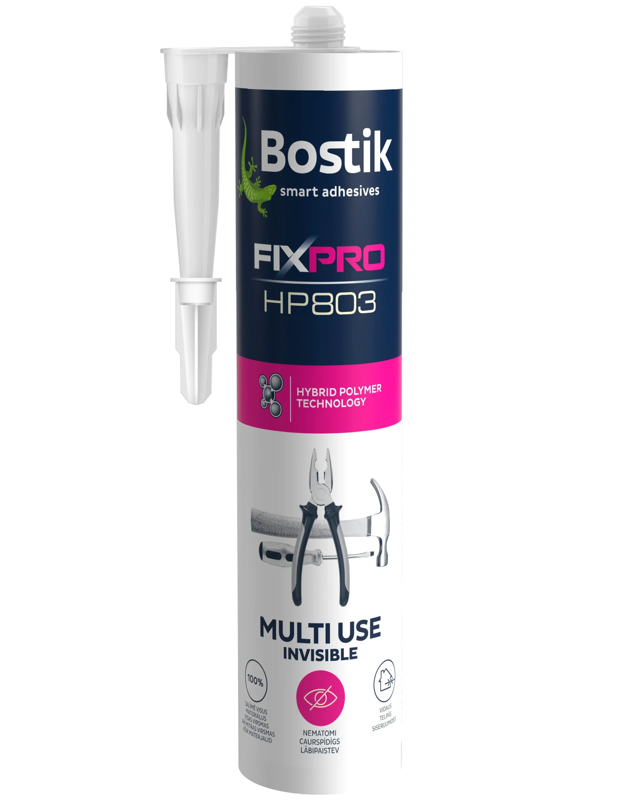 GLUE MULTI USE INVISIBLE BOSTIK 290ML