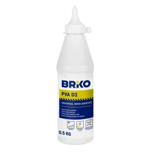 УНИВЕРСАЛЬНЫЙ КЛЕЙ ДЛЯ ДЕРЕВА PVA BRIKO 0,5КГ