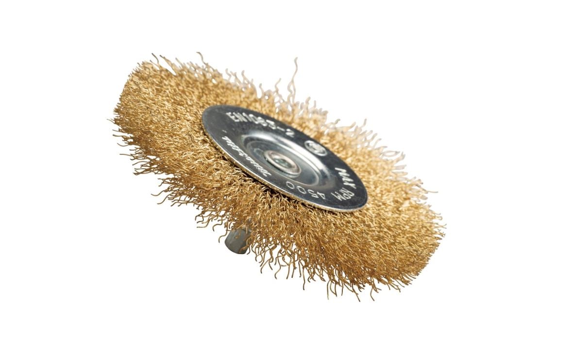DISK-STYLE WIRE BRUSH D-73695 100MM