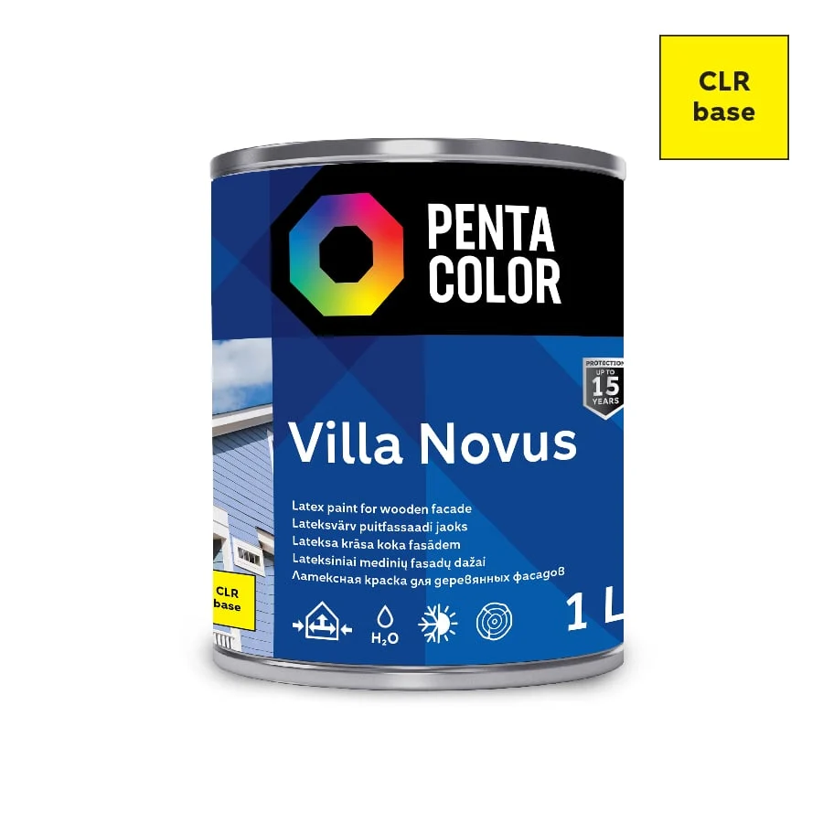 FASĀDES KRĀSA VILLA NOVUS BĀZE CLR 1 L
