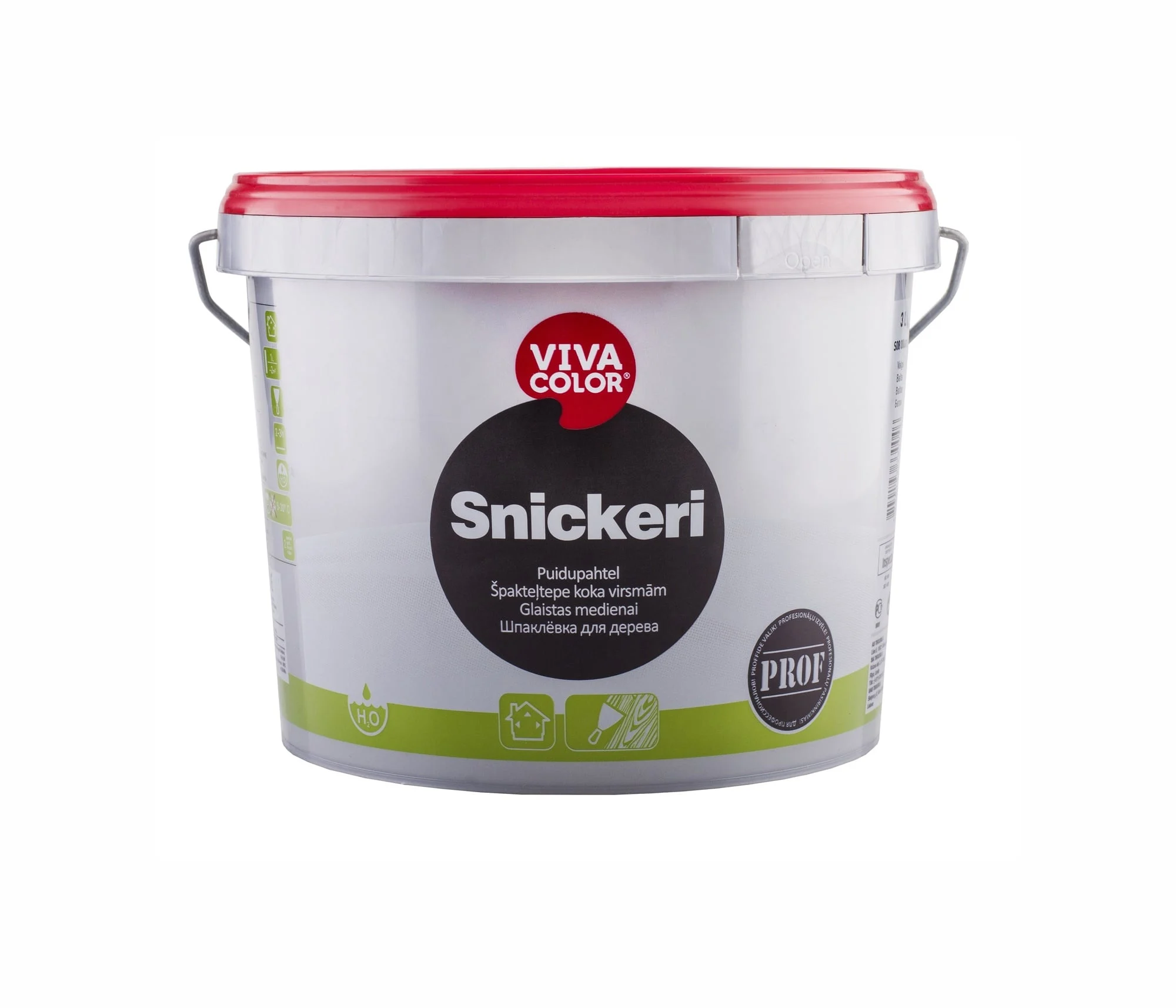 ШПАТЛЕВКА VIVACOLOR SNICKERI 3L