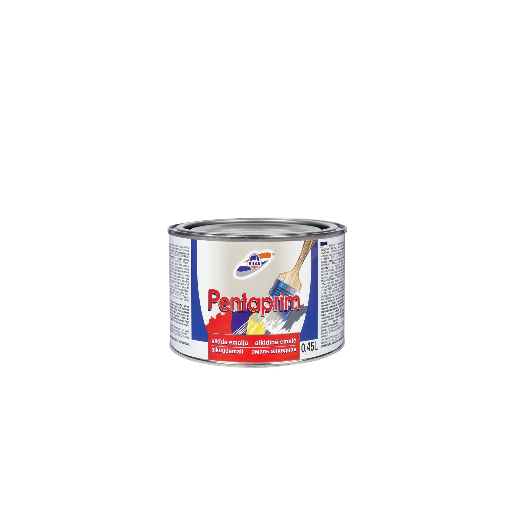 КРАСКА PENTAPRIM 0.45L ЗЕЛЕНАЯ ГЛЯНЦЕВАЯ