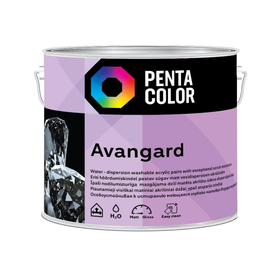 KRĀSA DISPERSIJAS AVANGARD BALTI 4,5