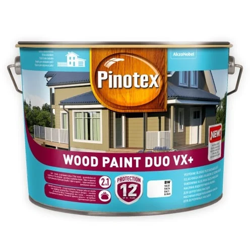 KRĀSA PINOTEX WOODPAINT DUO VX+ BW 10L