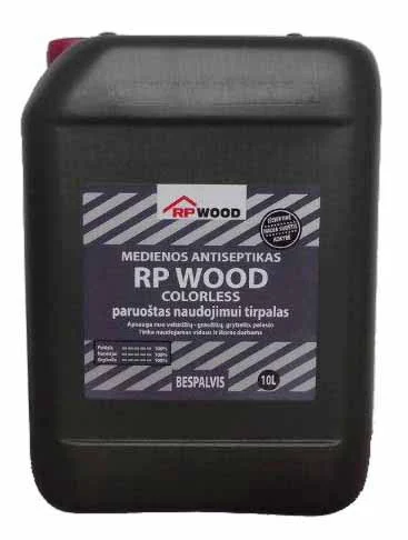 ANTISEPTIĶIS RP WOOD BEZKRĀSAINS 10L