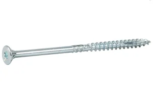 WOOD SCREW ESSDRIVE 5X80 ZN 100PCS
