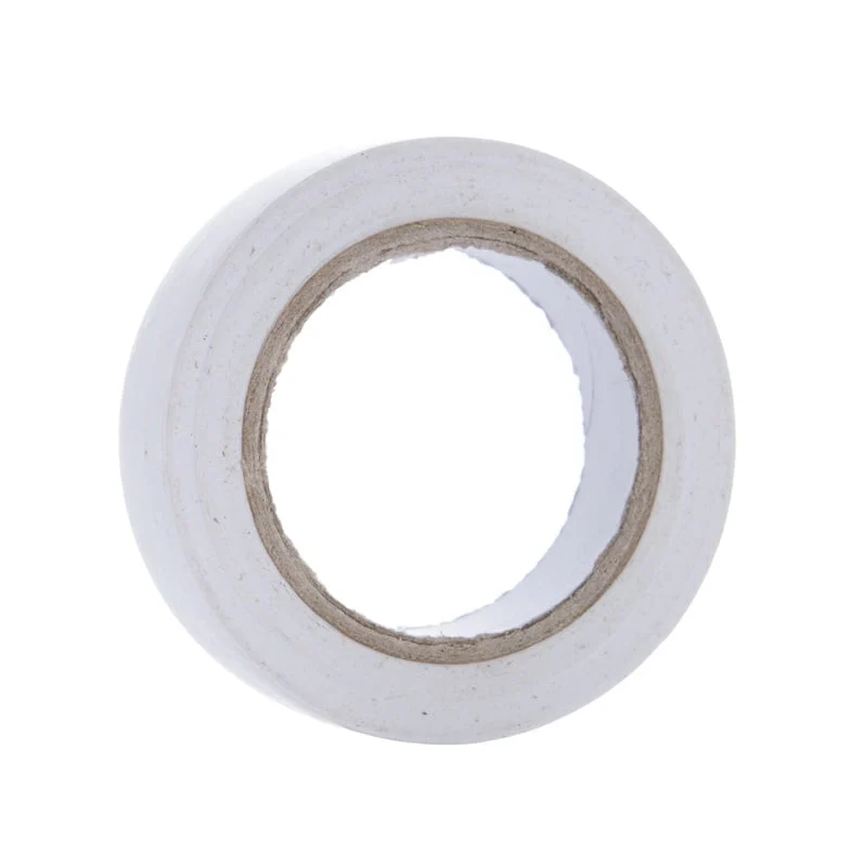 IZOLĀCIJAS LENTE BYCOM BALTA 15 MMX10 M