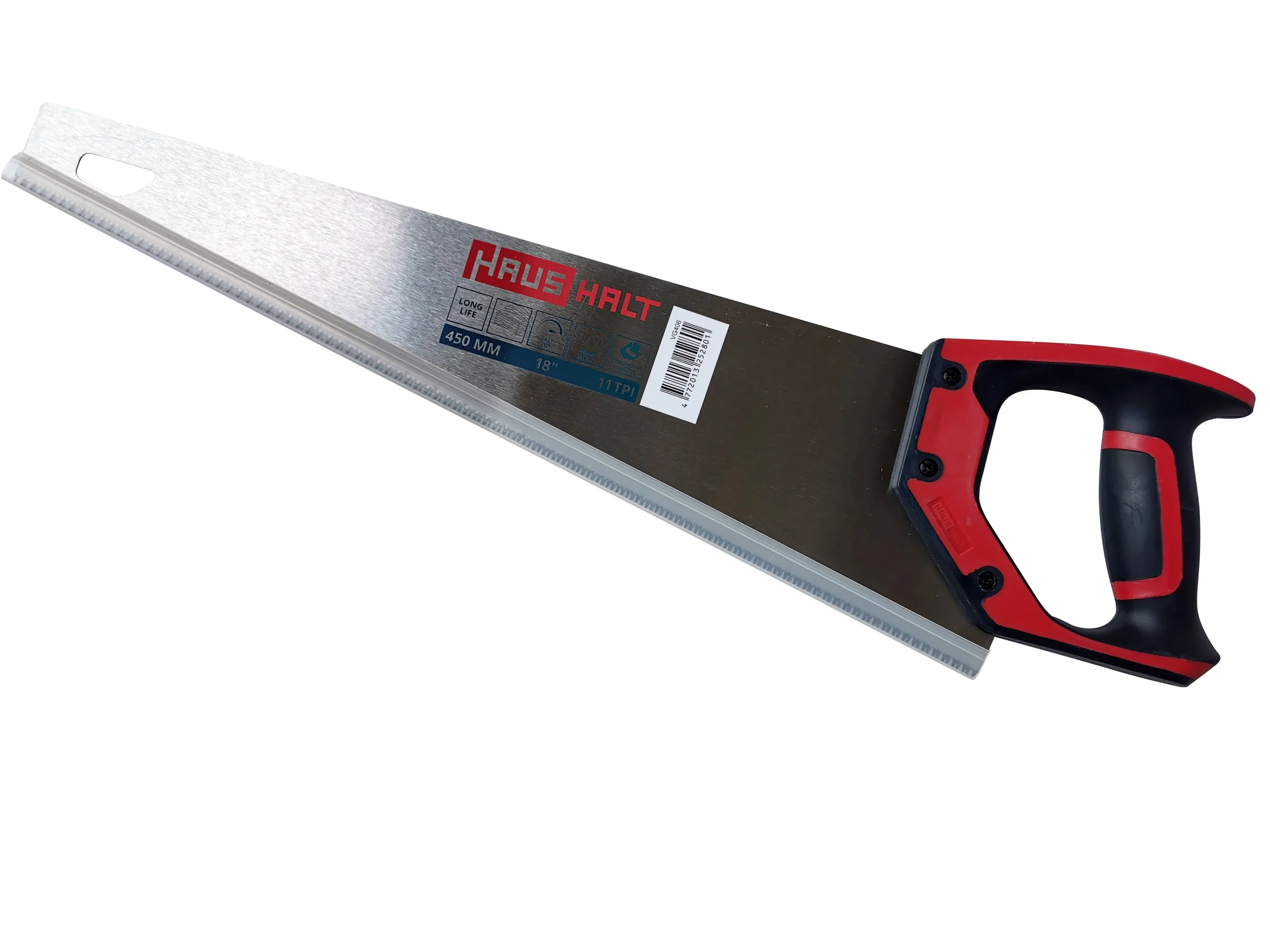 ZĀĢIS KOKA GRIEŠ. ROK. 11TPI 450MM