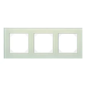 LIREGUS EPSILON 3-PLACE FRAME. B.GLASS