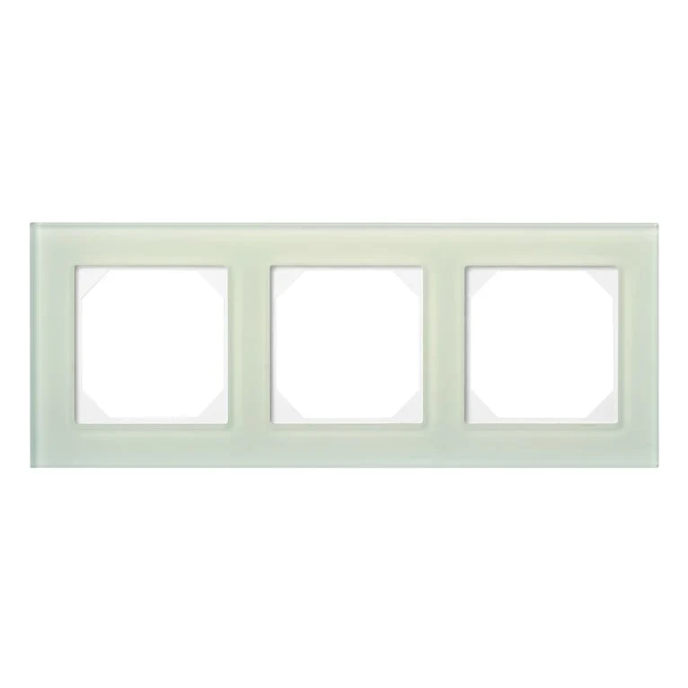 LIREGUS EPSILON 3-PLACE FRAME. B.GLASS