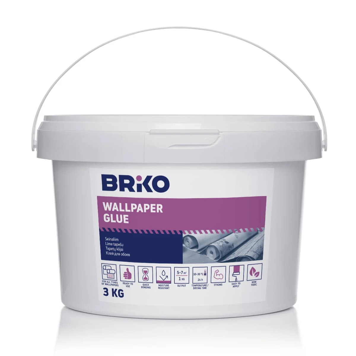 WALLPAPER GLUE BRIKO READY BOND KG