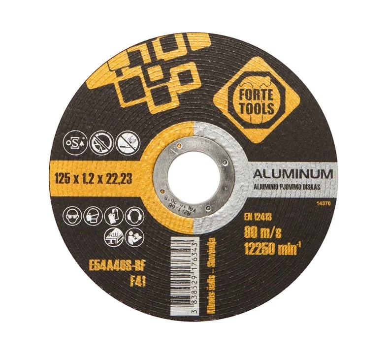 CUTTING DISCS FOR ALUMINUM 125X1.2X22
