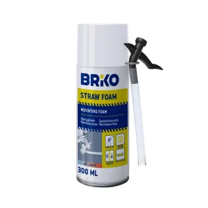 BRIKO STRAW MOUNTING FOAM 300 (300ML)