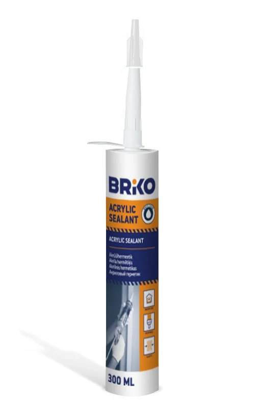 ACRYLIC BRIKO 300ML WHITE