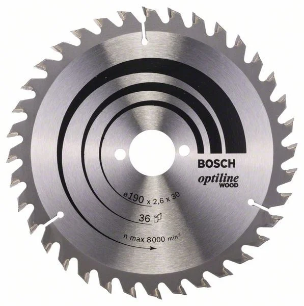 DISKS RIPZĀĢA 190X30MM OPTILINE WOOD