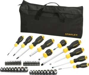 SCREWDRIVER SET 48PC + BAG STANLEY