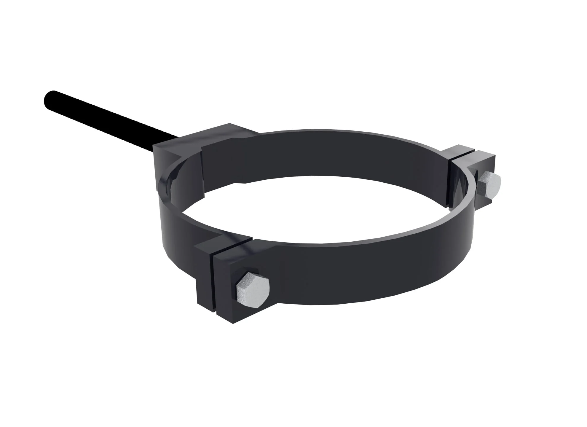 TURĒTĀJS NOTEKAI PVC SCALA 80MM GRAFĪTS