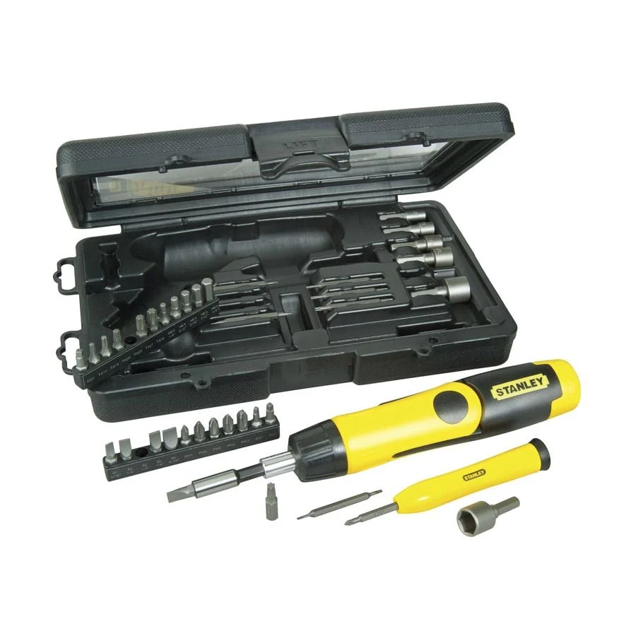 SCREWDRIVER TIPS+HANDLE COMPLETE SET 37PCS