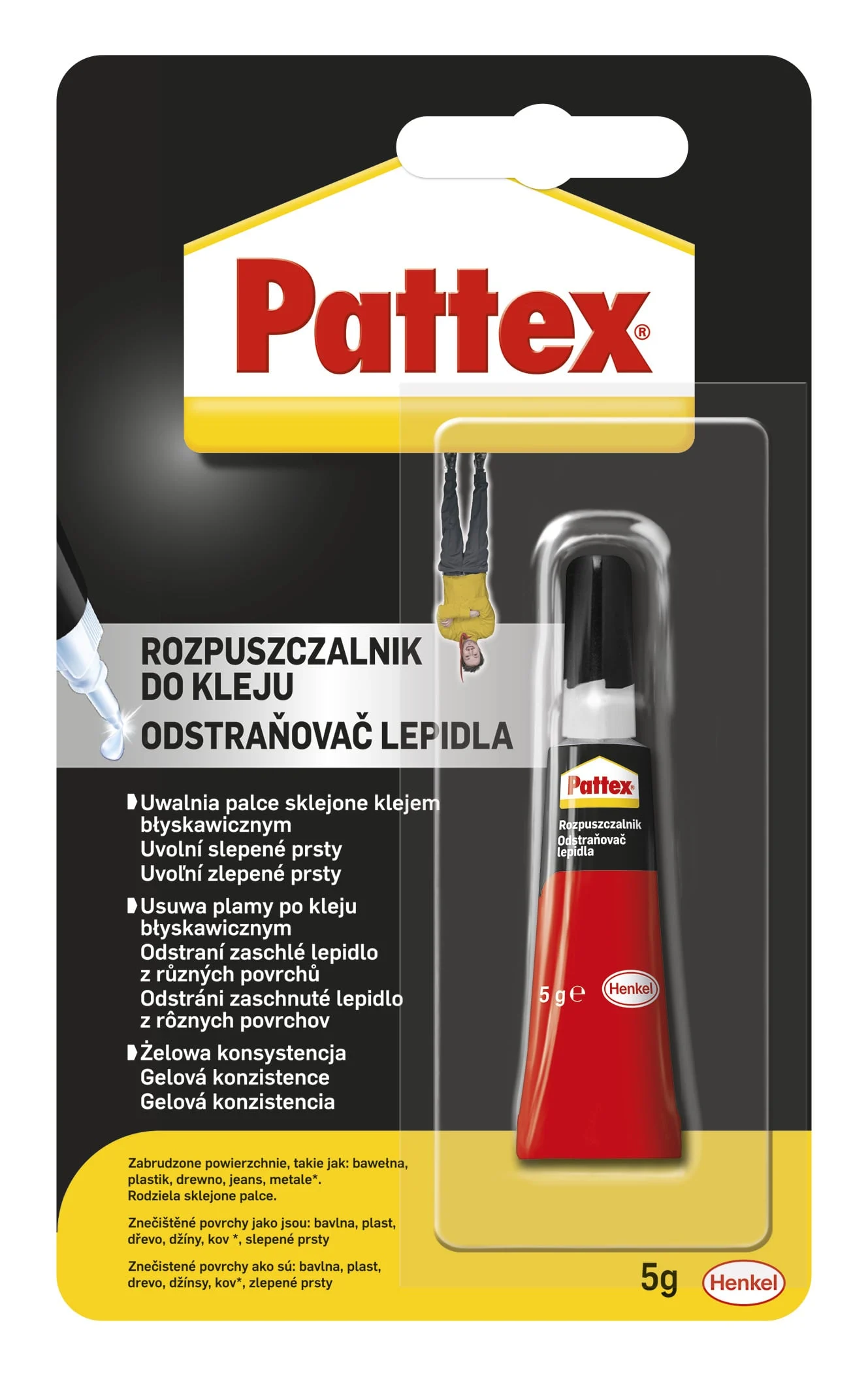 LĪMES UN TINTES NOŅĒMĒJS PATTEX 5G