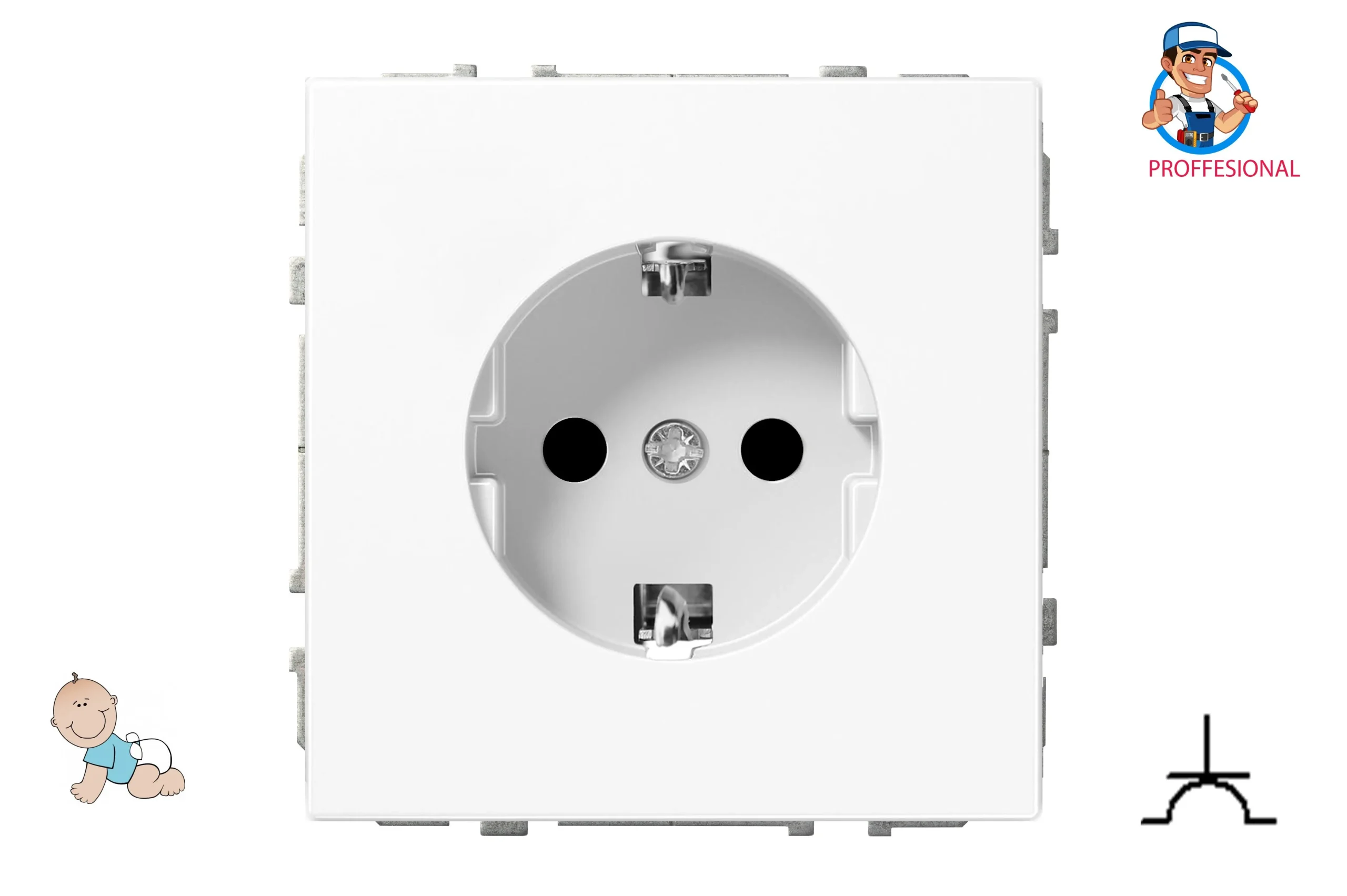 SOCKET IKL16-214-01.M/WM PLUG IN MODERN