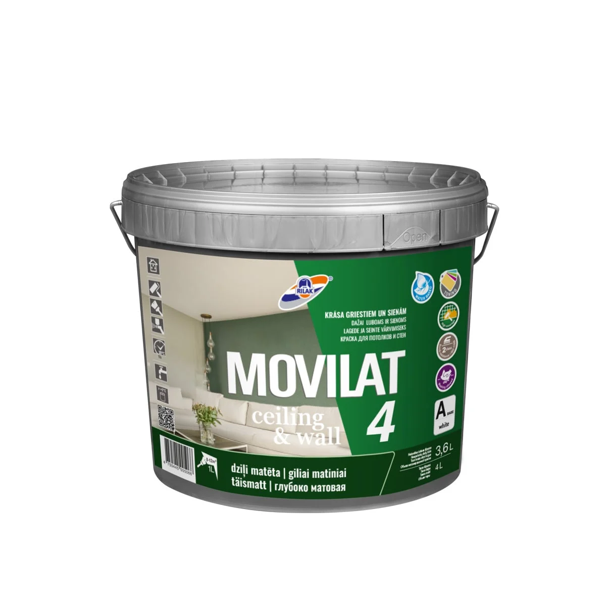 KRĀSA MOVILAT 4A 5.36KG/3.6L
