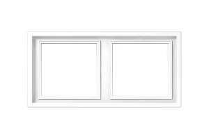 FRAME K14-445-02.M/WM 2PL MODERN WHITE