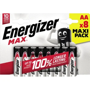 BATTERIES ENERGIZER MAXAA BP8