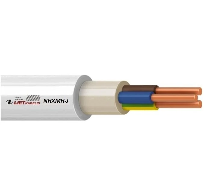 CABLE NHXMH-J 3X2.5 WHITE (100)