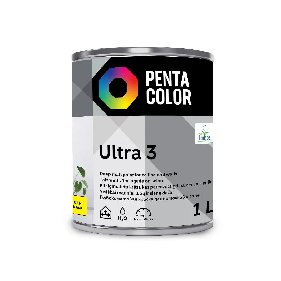 KRĀSA DISPERSIJAS ULTRA MAT 1 L