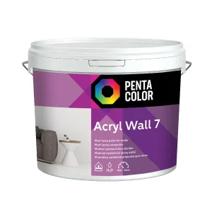 KRĀSA DISP. PENTACOLOR ACRYL 7 BALTA 3 L