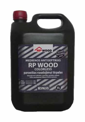 ANTISEPTIĶIS RP WOOD BEZKRĀSAINS 5L