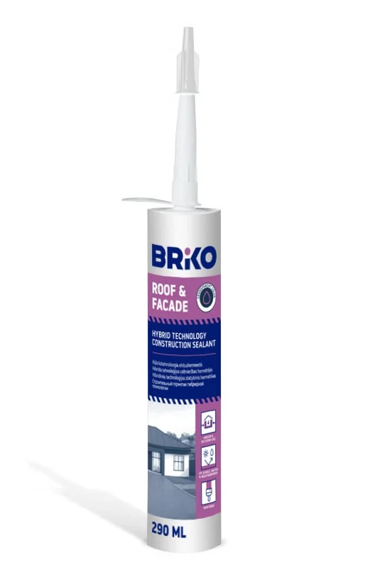 ГЕРМЕТИК BRIKO ROOF/FACADE CAURSP290ML